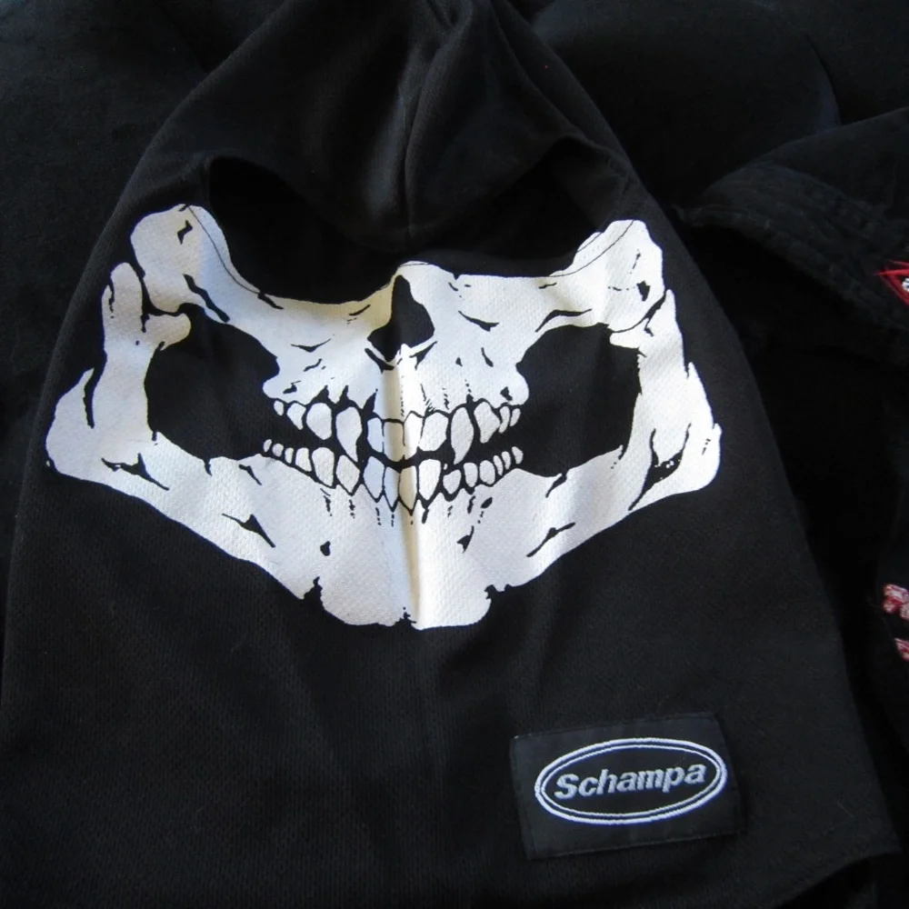 Hollister Skull Hoodies and Bandana Set